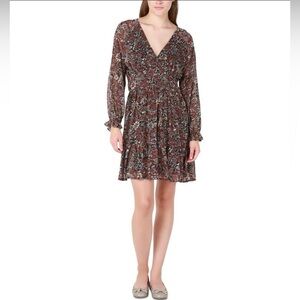 NWT Black Tape fit floral dress size medium.